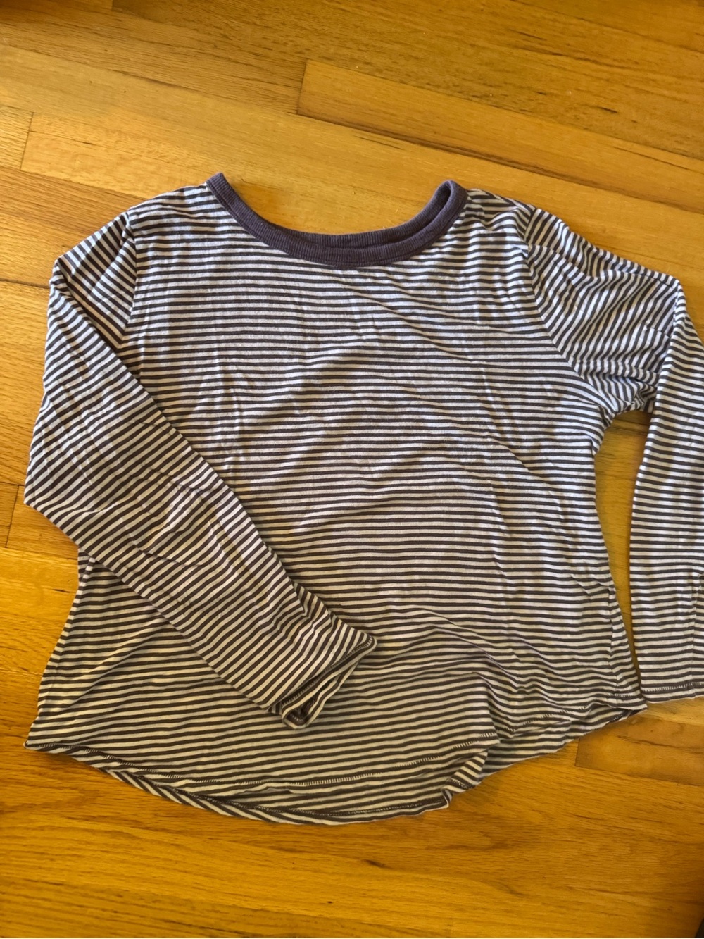 Madewell striped long sleeve tee, XL